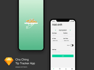Tip tracker mobile app